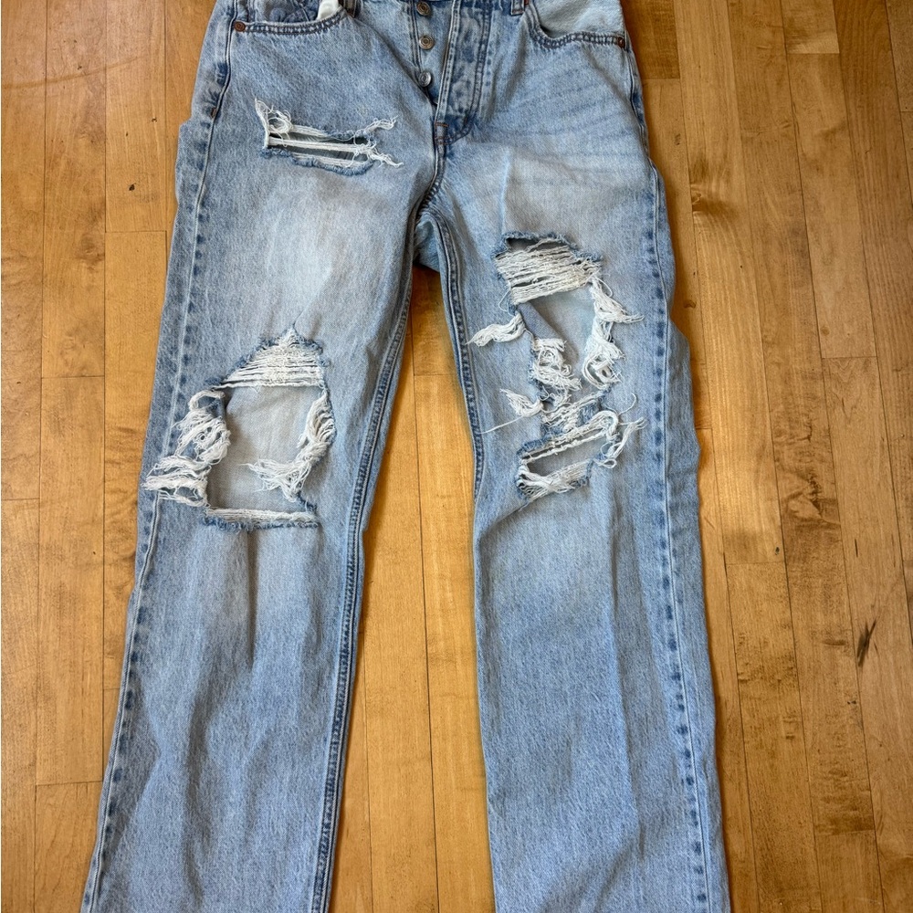 Aeropostale Blue Straight Jeans Classic Style